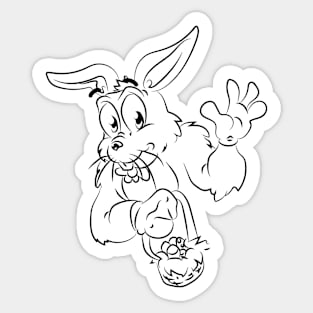 Easter Bunny Sticker